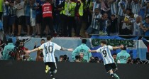 阿根廷半场进球引领世界杯激情剧变（世界杯上的阿根廷——进球如潮涌）
