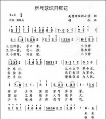 乒乓球教学钢琴简谱的奇妙方式（用乒乓球教学钢琴，开启音乐与运动的新领域）